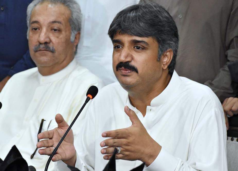 پی ٹی آئی کے کراچی کے اتحادی وزارتیں لیکر اپنی جیبیں بھرتے ہیں، اویس قادر شاہ