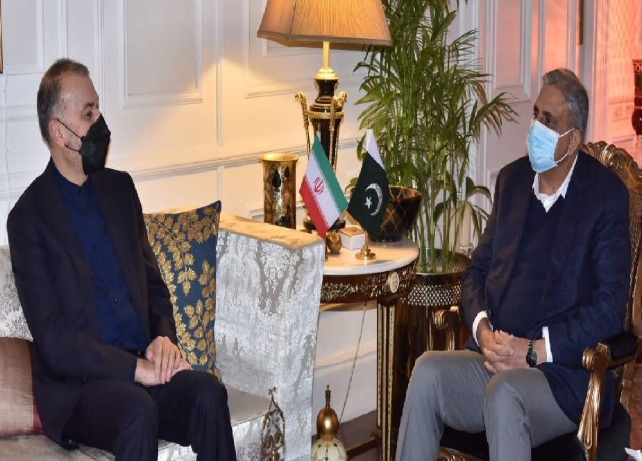 آرمی چیف جنرل قمر جاوید باجوہ کی ایرانی وزیر خارجہ سے ملاقات