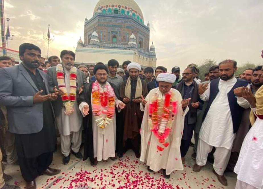 شیعہ علماء کونسل کے مرکزی وفد کی دربار سید علی راجن شاہ حاضری