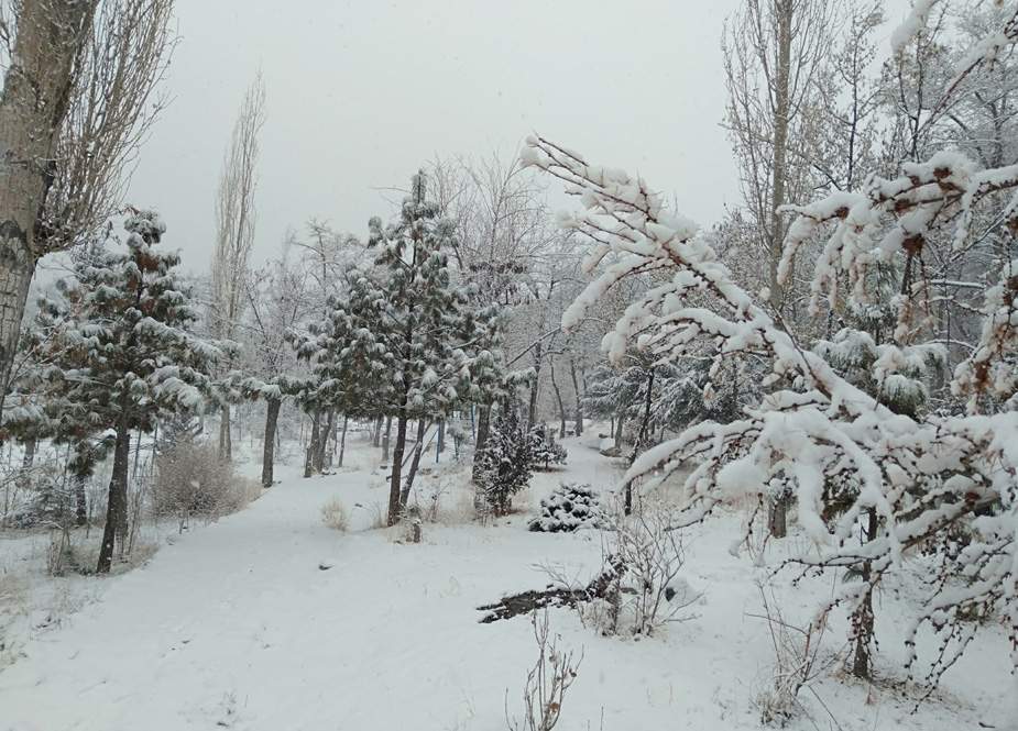 گلگت بلتستان میں تین روز سے برفباری اور بارشوں کا سلسلہ جاری، بالائی علاقوں کا رابطہ منقطع