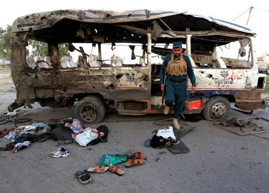 افغانستان میں مسافر بس بم دھماکے میں 7 افراد جاں بحق