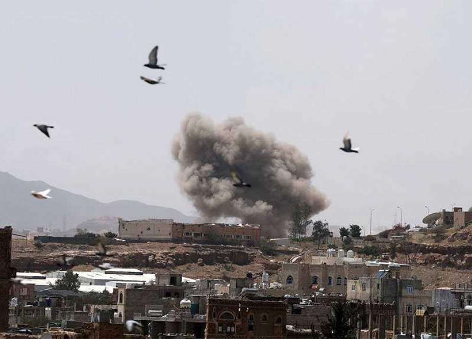 Pesawat Tempur Saudi Bom Berat Yaman