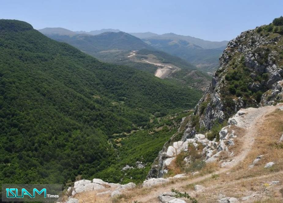 The frontier between the breakaway Nagorno-Karabakh region and Azerbaijan.