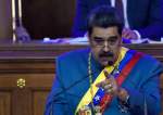 Venezuelan President Nicolas Maduro addresses parliament in Caracas, Venezuela, 2021.