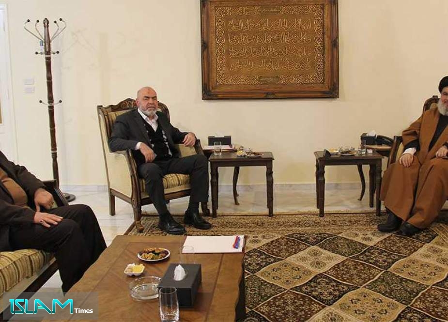 Sayyed Nasrallah Receives Head of National Center in North Lebanon