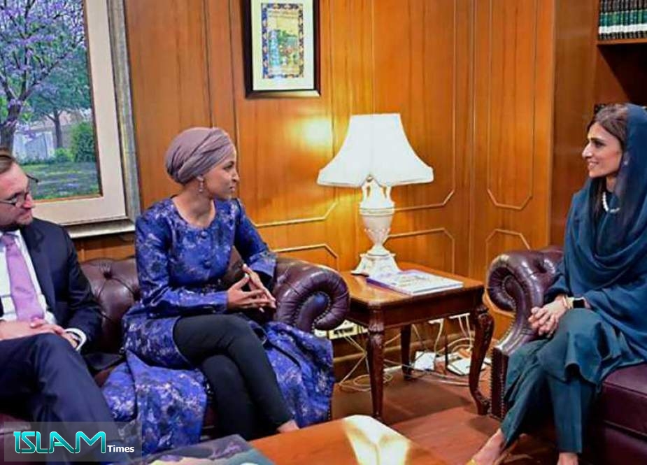 US Congresswoman Ilhan Omar Meets with Pakistani Leaders