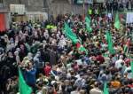 بالصور.. الآلاف يشاركون في مسيرة شمال قطاع غزة نصرة للقدس والأقصى