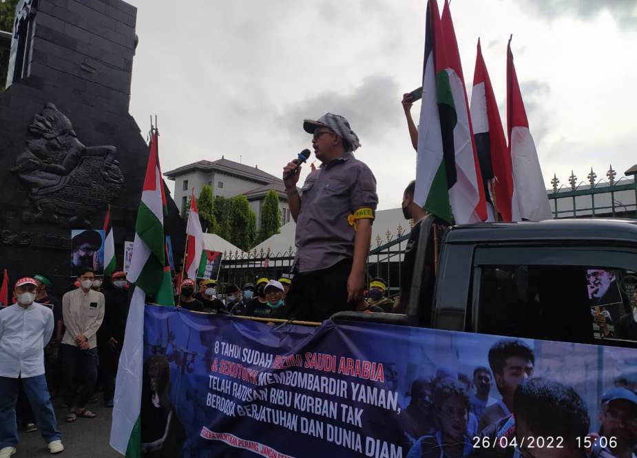 Peringati Yaumul Quds, Massa Gelar Demo di Semarang