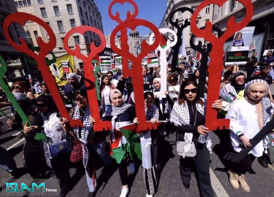 Thousands mark 74th anniversary of Nakba in London