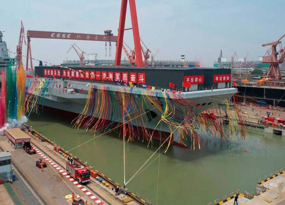 China Meluncurkan Kapal Induk Ketiga