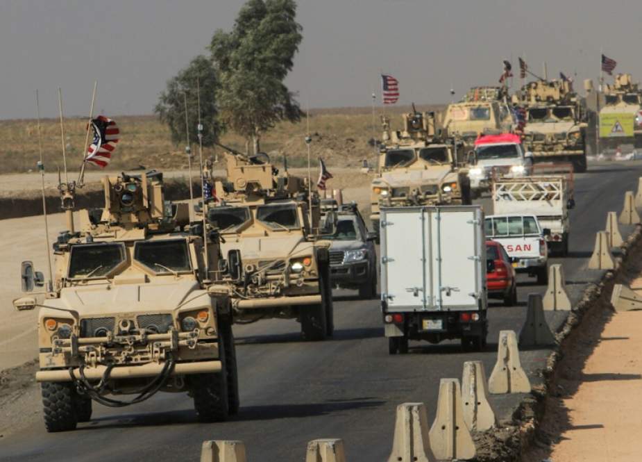 Militer AS Mengirimkan Konvoi Sarat Amunisi dari Suriah Memasuki Irak Utara 