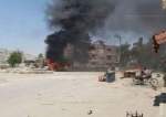 انفجار عبوة ناسفة بسيارة وسط مدينة عفرين بريف حلب (صور)