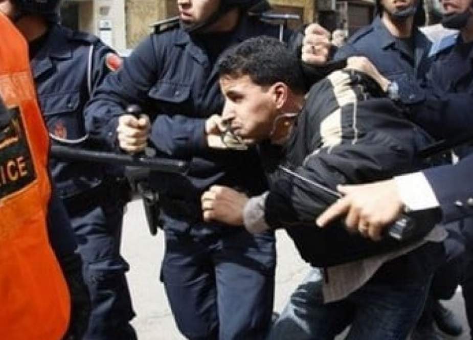 السلطات المغربية تقمع تظاهرة مُطالبة بعقد مؤتمر "النهج الديموقراطي"