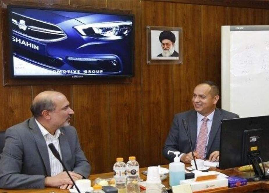 Menteri Transportasi Venezuela Kunjungi SAIPA Iran