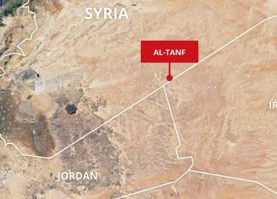 جنوبی شام میں غیر قانونی امریکی فوجی اڈے پر ڈرون حملہ