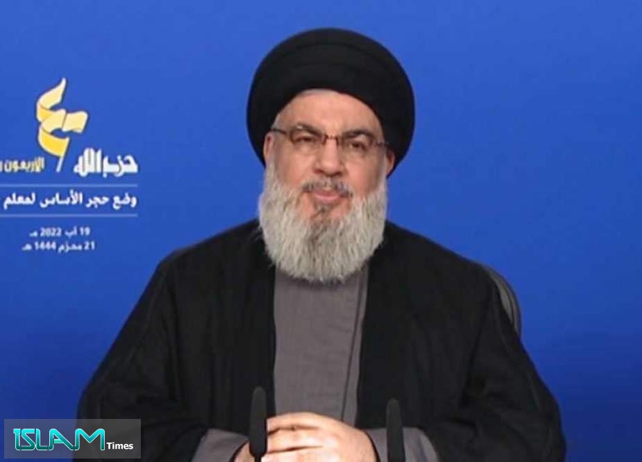 Sayyed Nasrallah Warns ‘Israel’ of Escalation Hadn’t Lebanon Obtained its Rights