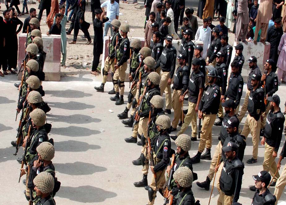 کراچی میں چہلم امام حسین (ع) کے مرکزی جلوس میں لاکھوں عزاداروں کی شرکت