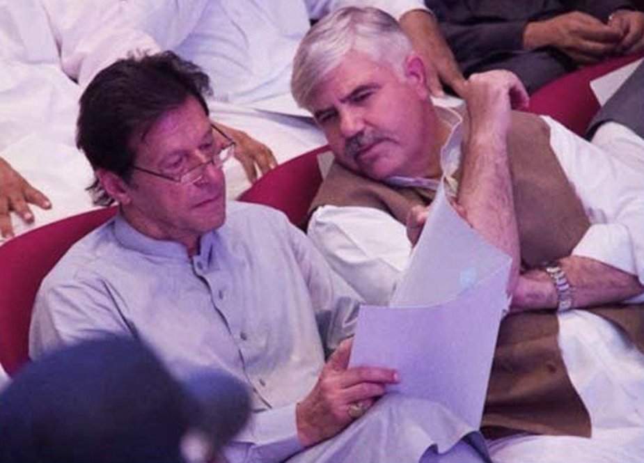 الیکشن کمیشن کے روبرو پیش نہ ہونے پر عمران خان اور محمود خان کو دوبارہ نوٹس