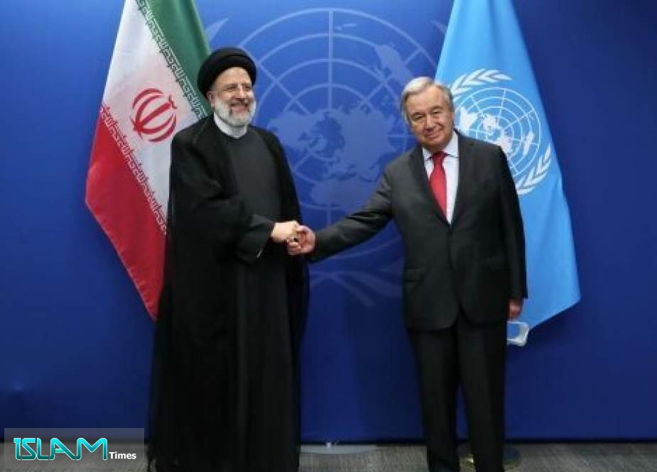 Raisi to Guterres: UN Should Be Organization of Nations Rather than Organization of Powers