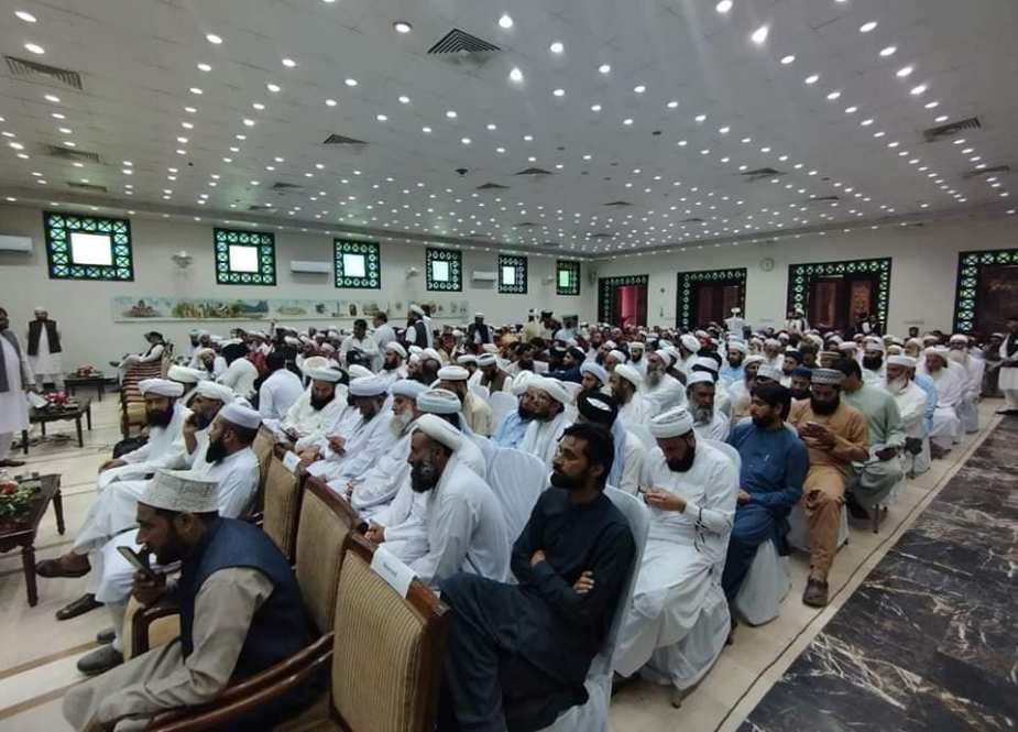 پشاور، پی ٹی آئی کے زیراہتمام علماء و مشائخ کنونشن، ایم ڈبلیو ایم رہنماوں کی شرکت