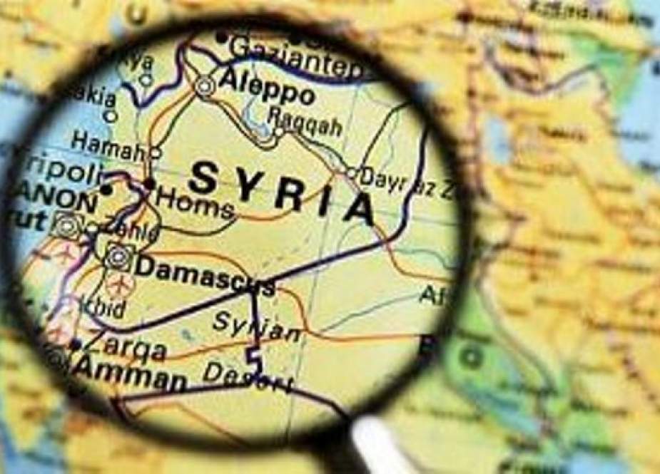 نقشه وضعیت میدانی سوریه