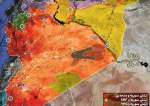 نقشه تحولات میدانی سوریه