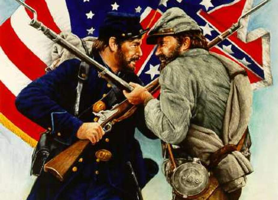نماد جنگ داخلی آمریکا - 12 اوریل 1861 تا 9 اوریل 1865