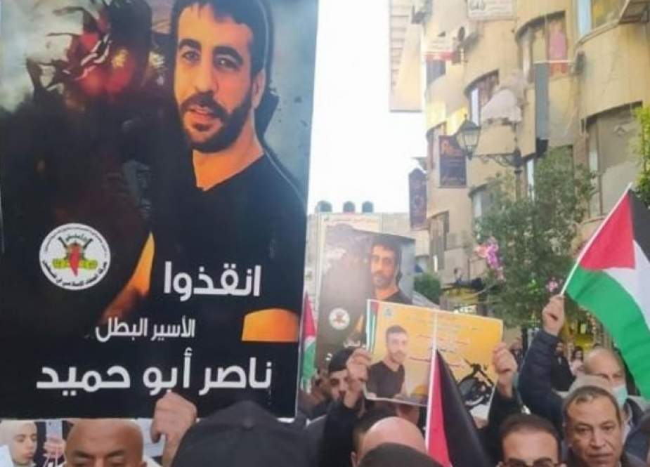 الأسير الفلسطيني ناصر أبو حميد يدخل مرحلة خطرة