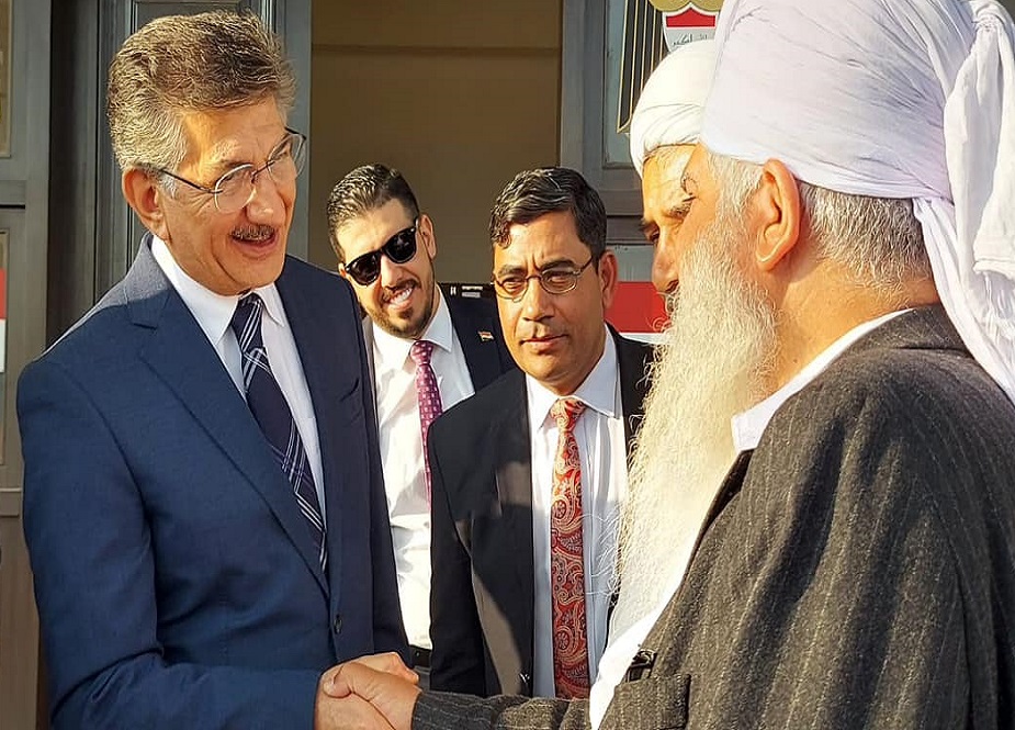 اسلام آباد، ملی یکجہتی کونسل کے نمائندہ وفد کی عراقی سفیر سے ملاقات