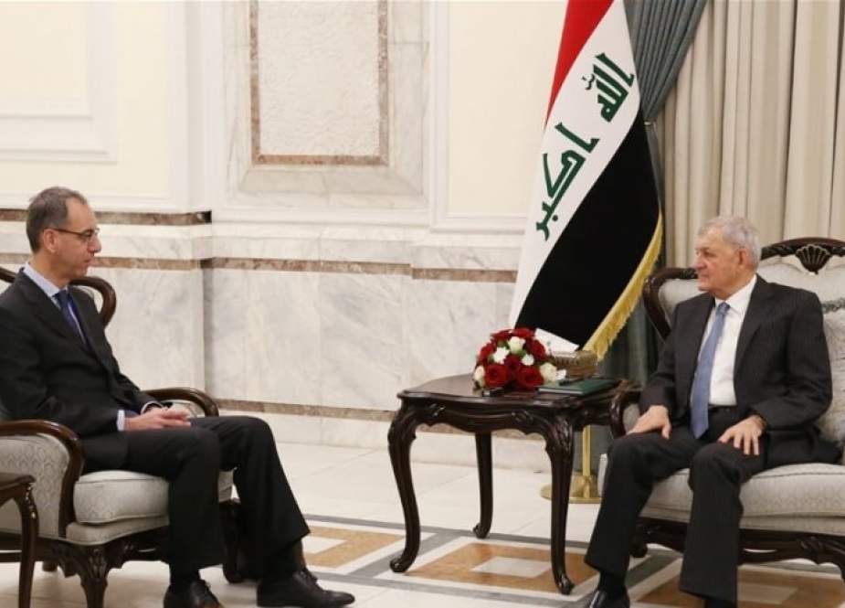 الرئيس العراقي يؤكد على استراتيجية الانفتاح على العالم