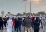 بالفيديو: تظاهرات بحرينية رافضة لتواجد كيان الإحتلال في البلاد