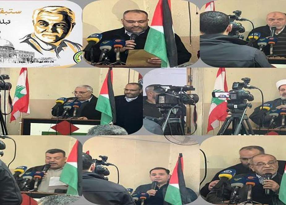 الأحزاب الفلسطينية تحيي ذكرى استشهاد قادة النصر في لبنان