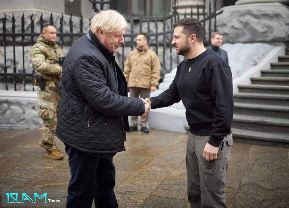 Boris Johnson Makes Surprise Trip to Ukraine
