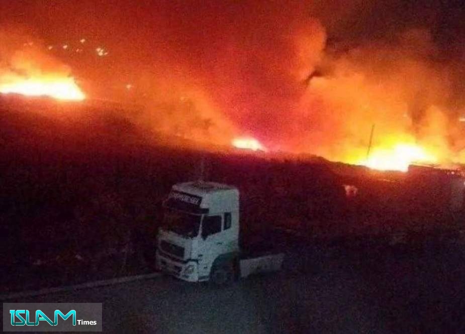 Airstrike Hits Iranian Aid Convoy on Iraqi-Syrian Border