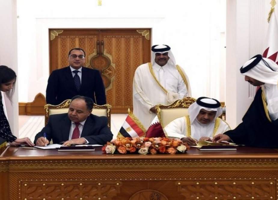 القاهرة تعلن رغبة قطر زيادة استثماراتها في مصر