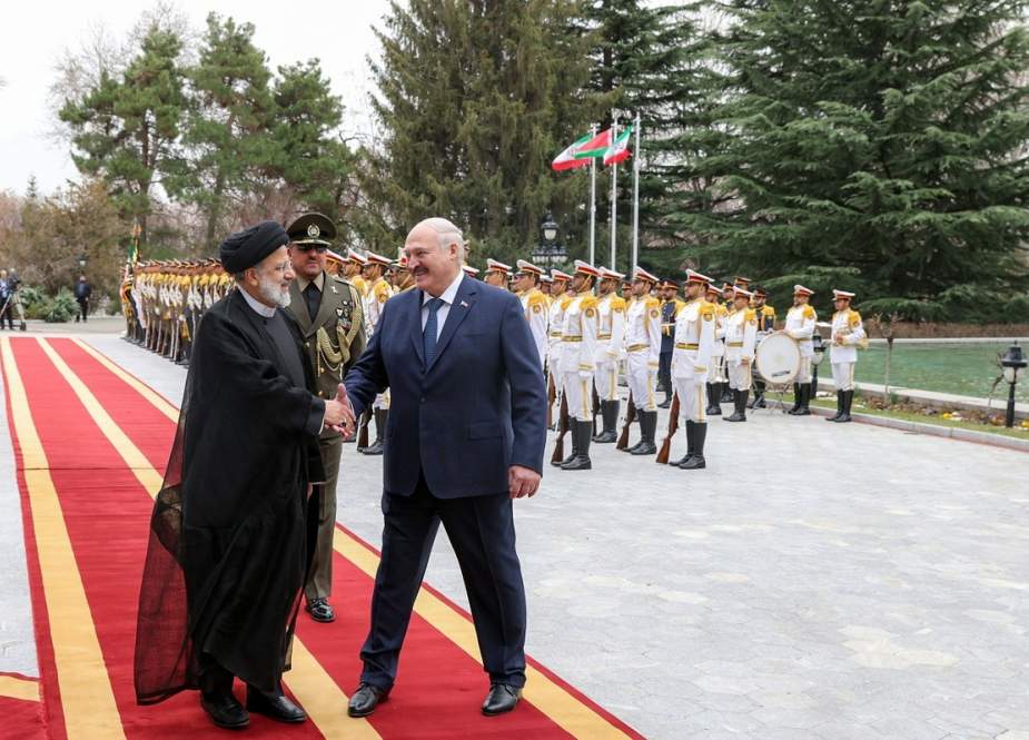 سفر الکساندر لوکاشنکو، رئیس‌جمهور بلاروس به تهران