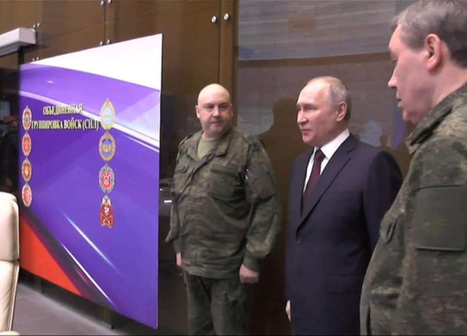 Putin Mengadakan Pertemuan dengan Para Jenderal Top