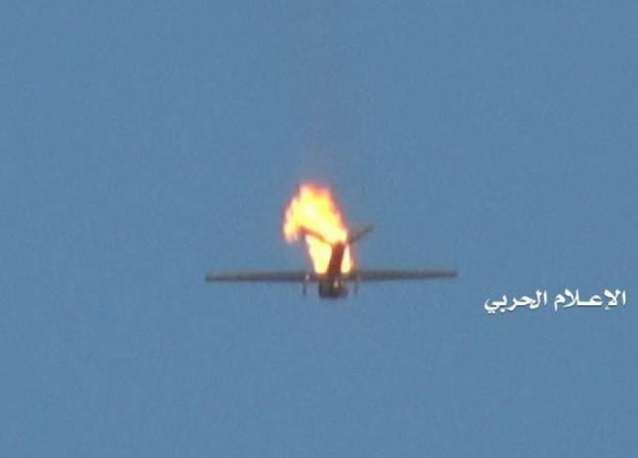 الدفاعات الجوية اليمنية تسقط طائرة للتحالف بالجوف