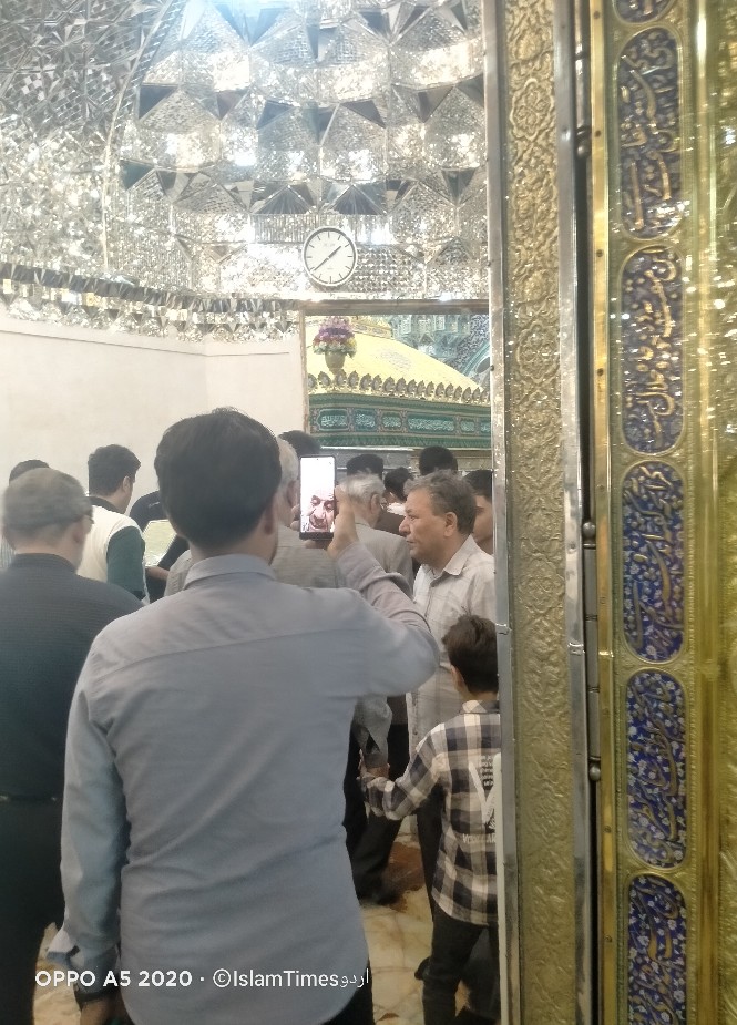 عید الفطعید الفطر، حرم بی بی معصومہ سلام اللہ علیہا میں زائرین کی حاضری کے مناظر