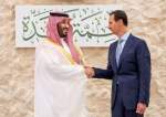 استقبال ولیعهد سعودی از رئیس جمهور اسد در نشست جده