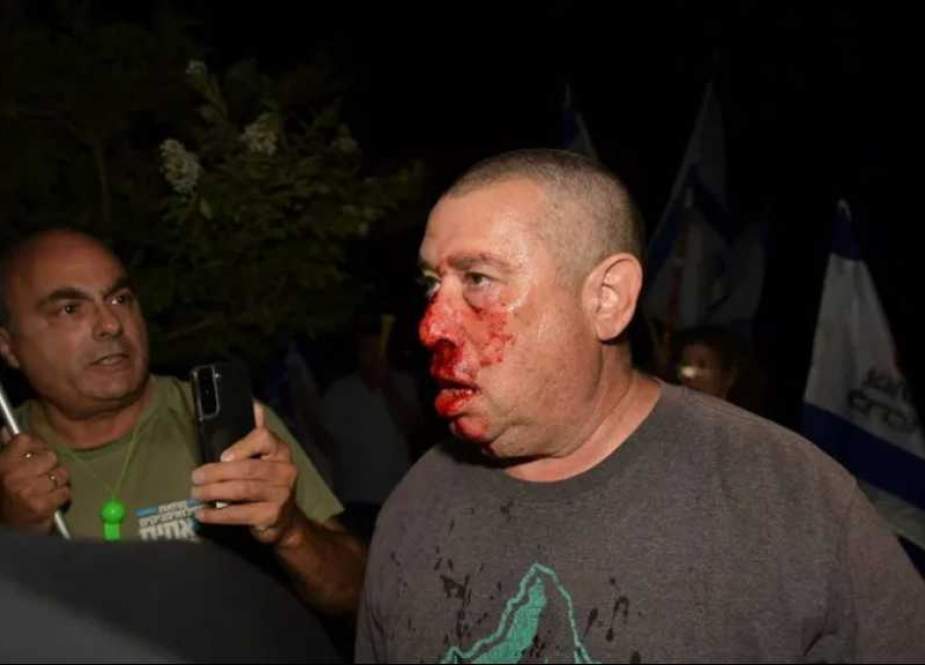 Polisi “Israel” Bentrok dengan Pengunjuk Rasa di dekat Kediaman Netanyahu