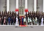 Presiden Jokowi Lantik 833 Perwira Remaja TNI dan Polri