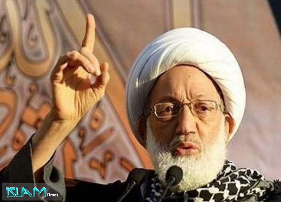 Issa Qassem: Opening Zionist Embassy in Bahrain in Line with Their Destructive Role