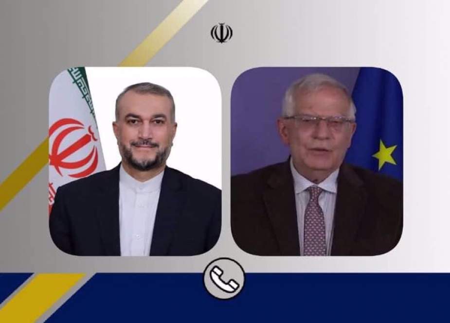 Iranian Foreign Minister Hossein Amir-Abdollahian and the European Union