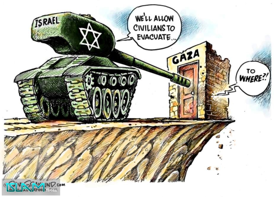 GAZA CIVILIAN EVACUATION