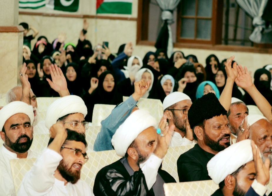 شیعہ علماء کونسل پاکستان کراچی ڈویژن کی جانب سے عظیم الشان فلسطین کانفرنس کا انعقاد