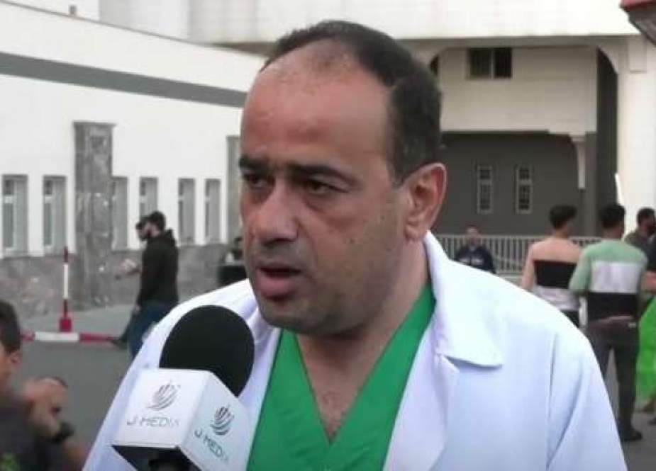 کادر درمان غزه با وجود تهدید بیمارستان ها به بمباران بی وقفه مشغول به خدمات رسانی هستند
