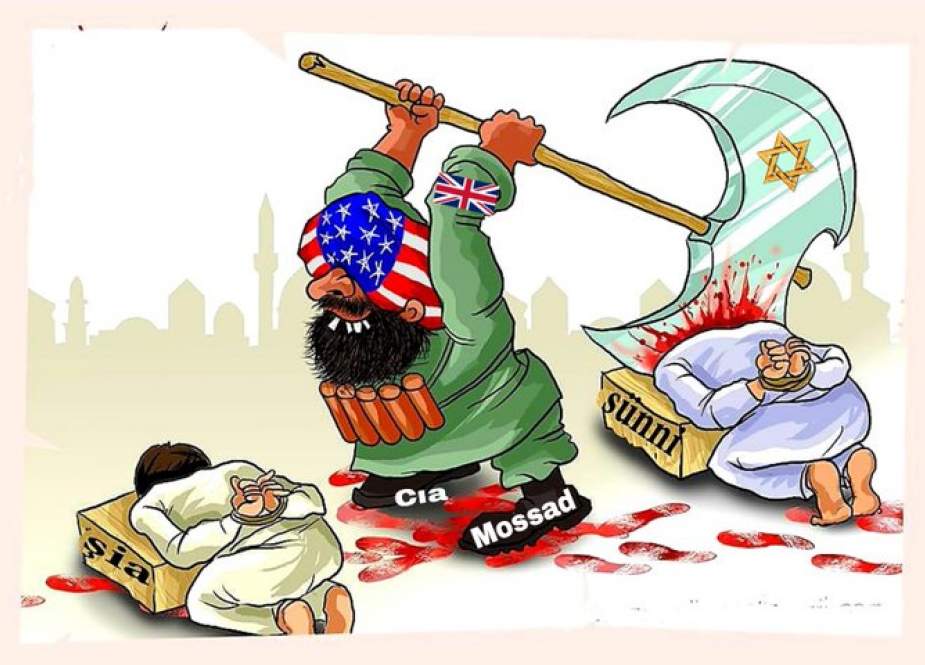 İslamın qəddar düşmənləri - Karikatura