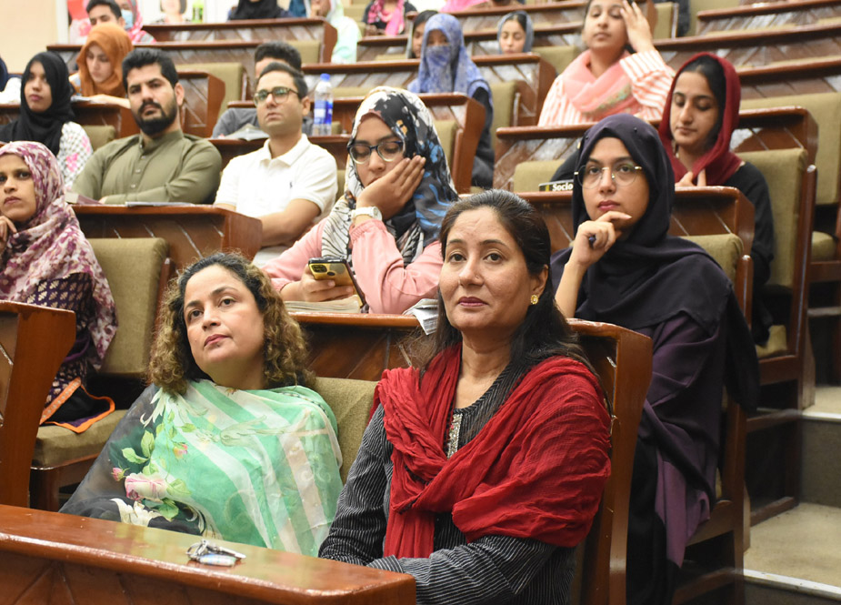 جامعہ کراچی میں فلسطین سیمینار کا انعقاد، ڈاکٹر طلعت عائشہ وزارت اور ڈاکٹر شائستہ تبسم سمیت دیگر کا خطاب