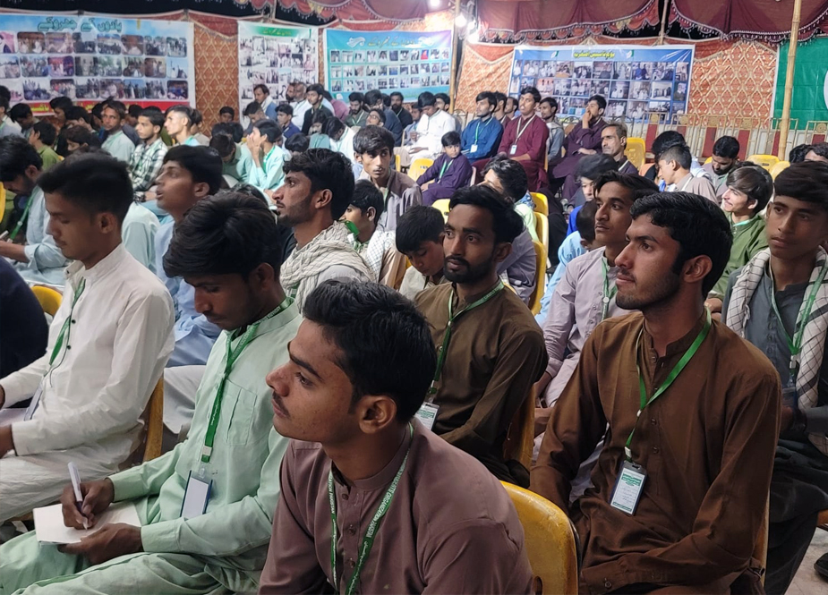 اصغریہ اسٹوڈنٹس کا 53واں سالانہ تعلیمات اہلبیتؑ مرکزی کنونشن بھٹ شاہ میں جاری